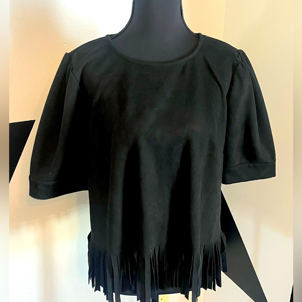 Vince Camuto Suede Top